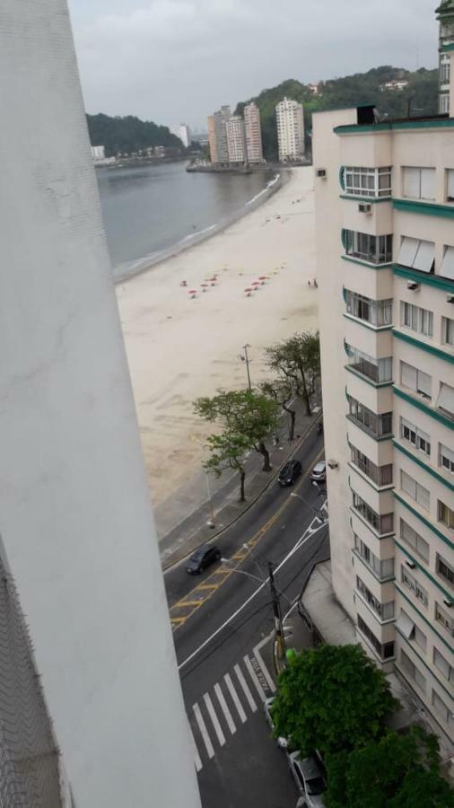 Apartmán Apto Pe Na Areia São Vicente Exteriér fotografie